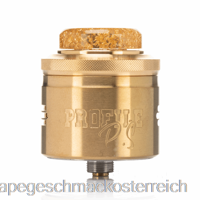 Wotofo Profile PS Dual Mesh 28,5 Mm RDA Gold Vape Geschmack